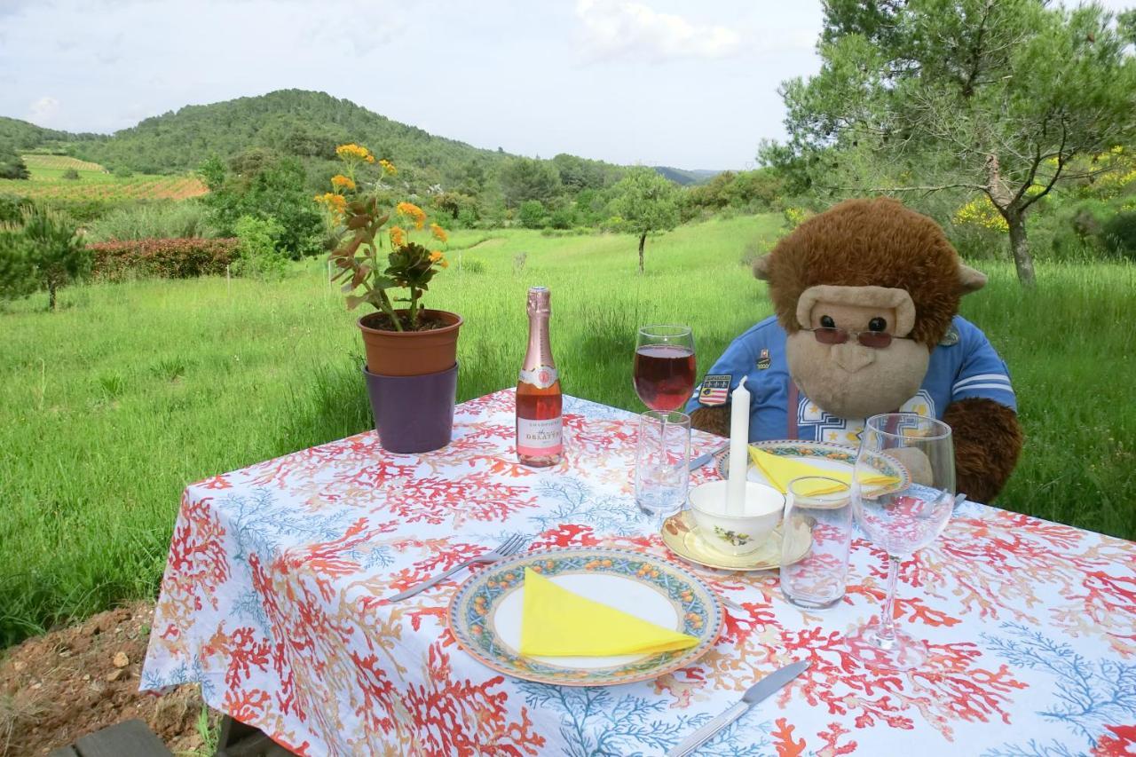 Gite Charlrose At La Platriere Cazedarnes 외부 사진